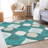 addison chantille acn749 teal rug