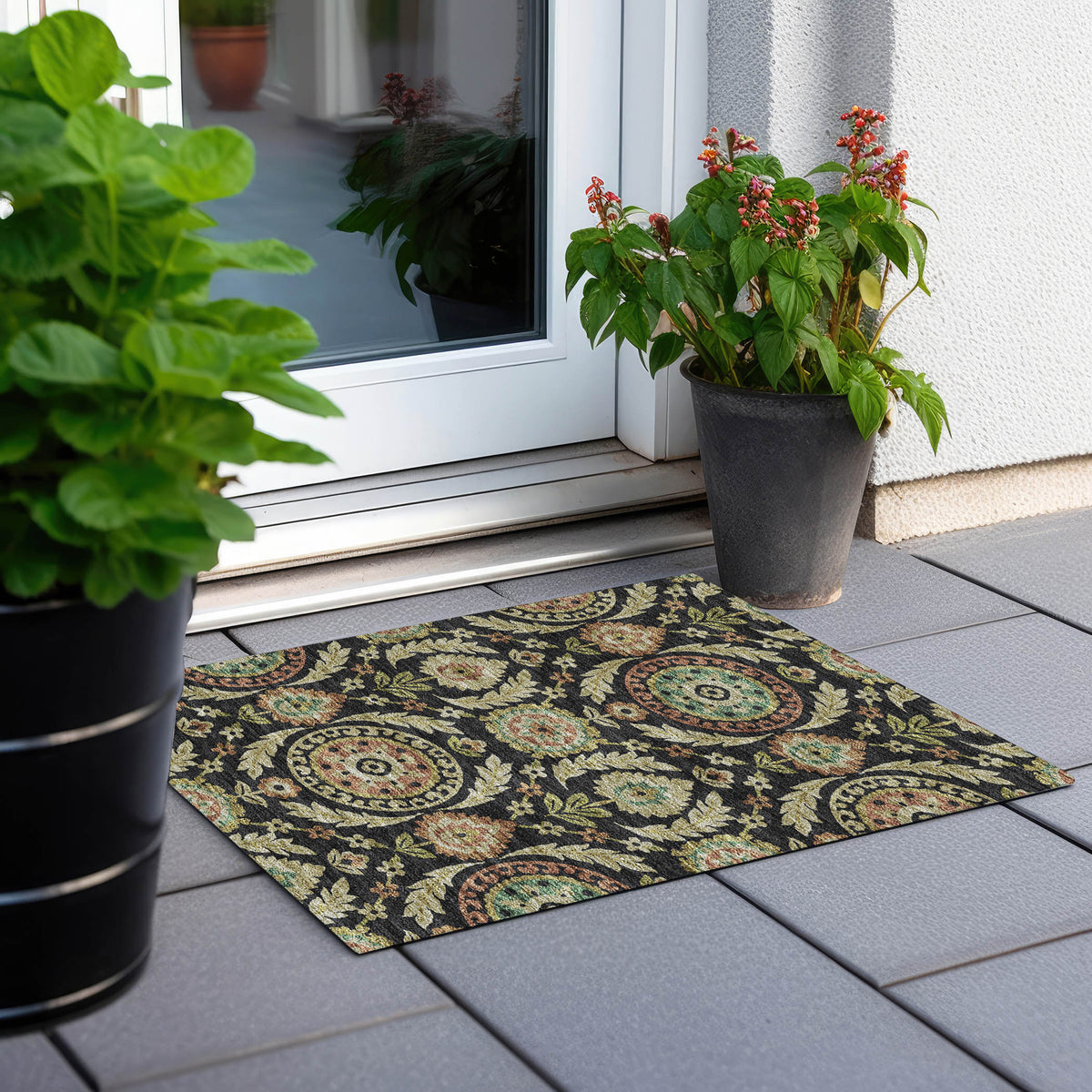 addison chantille acn751 black rug