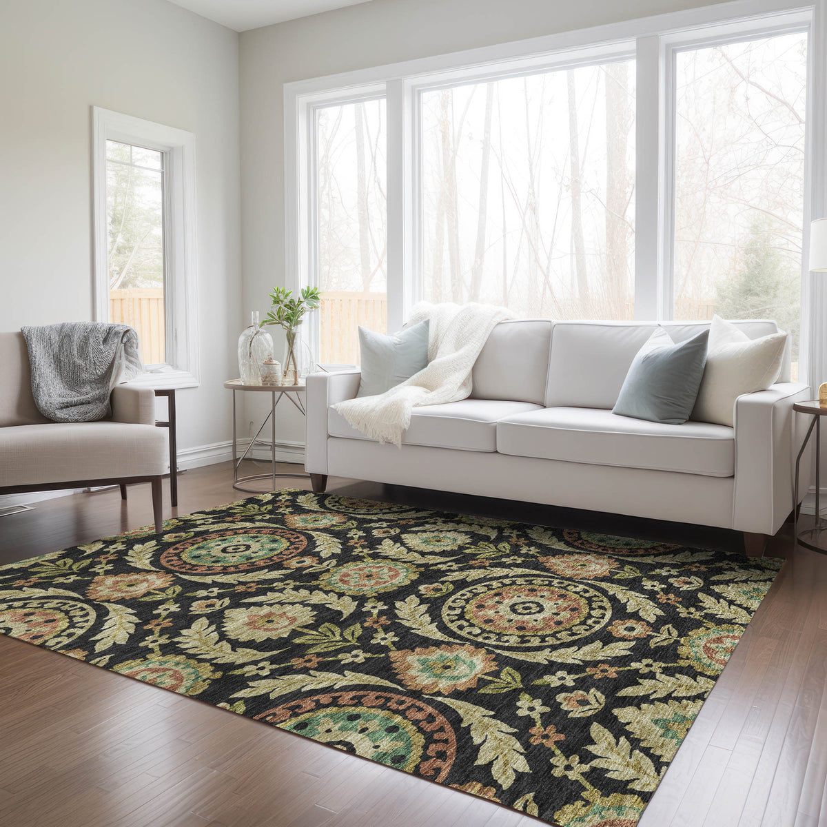 addison chantille acn751 black rug