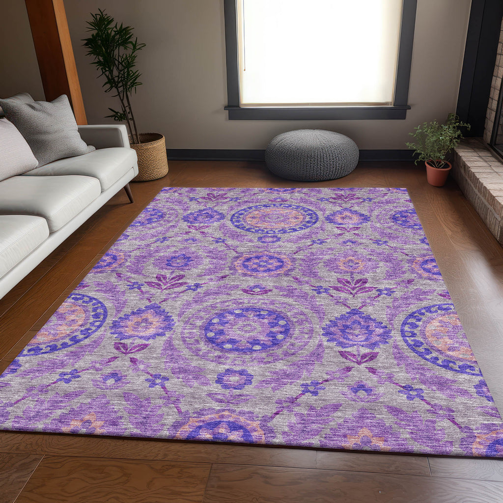 addison chantille acn751 lavender rug