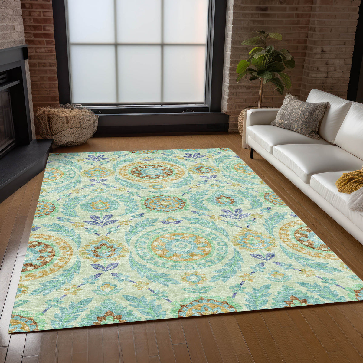 addison chantille acn751 mint rug