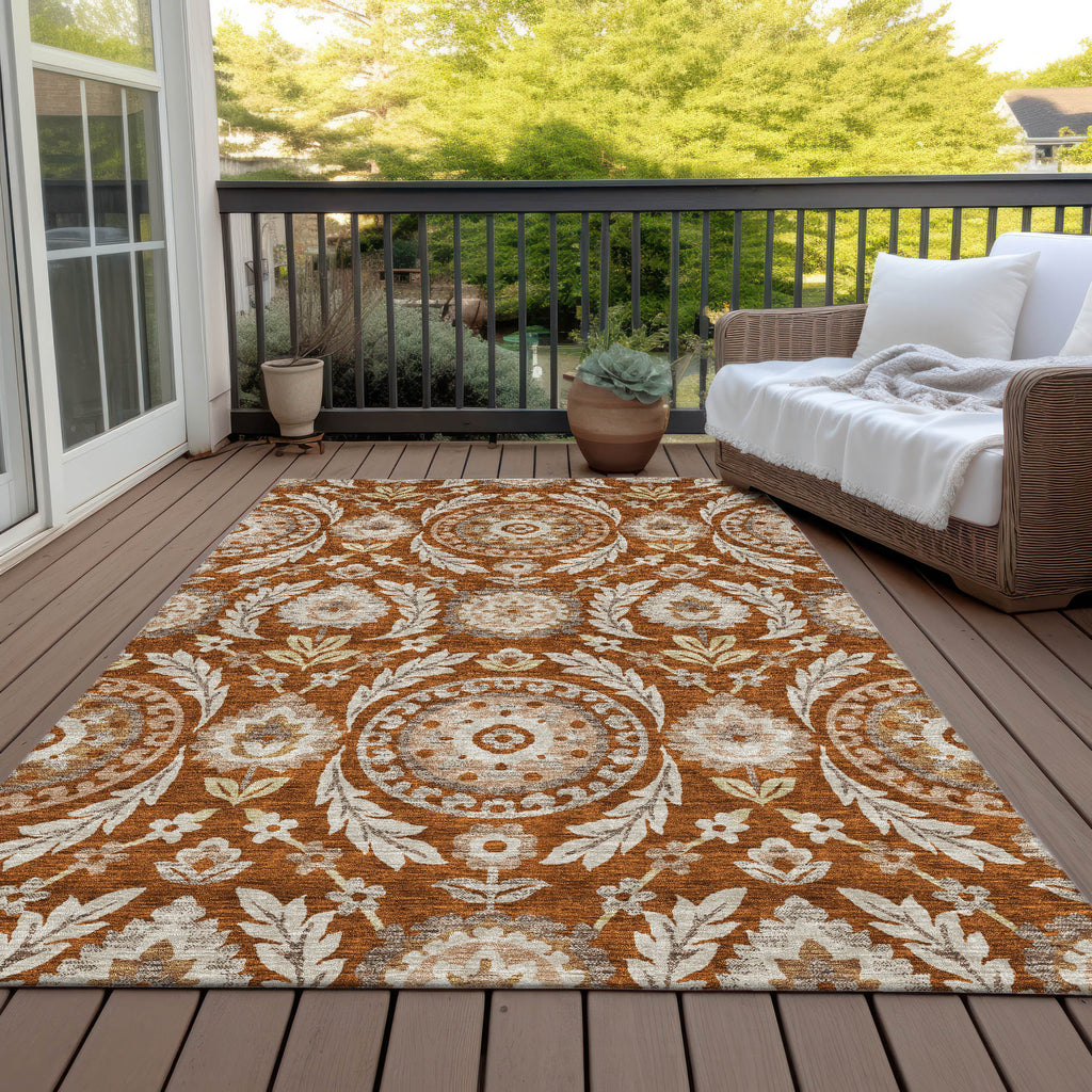 addison chantille acn751 paprika rug