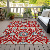 addison chantille acn751 red rug
