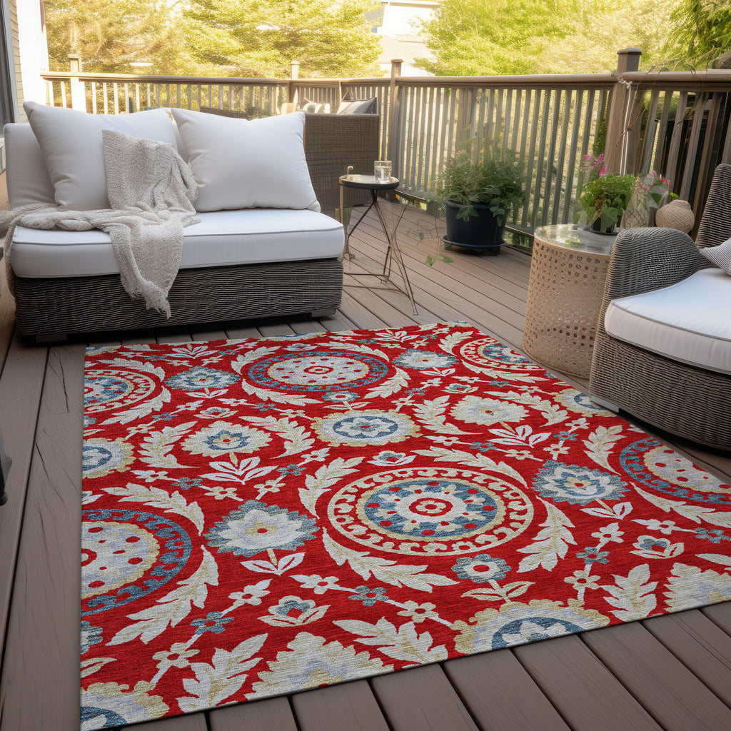 addison chantille acn751 red rug