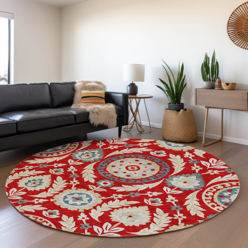 addison chantille acn751 red rug