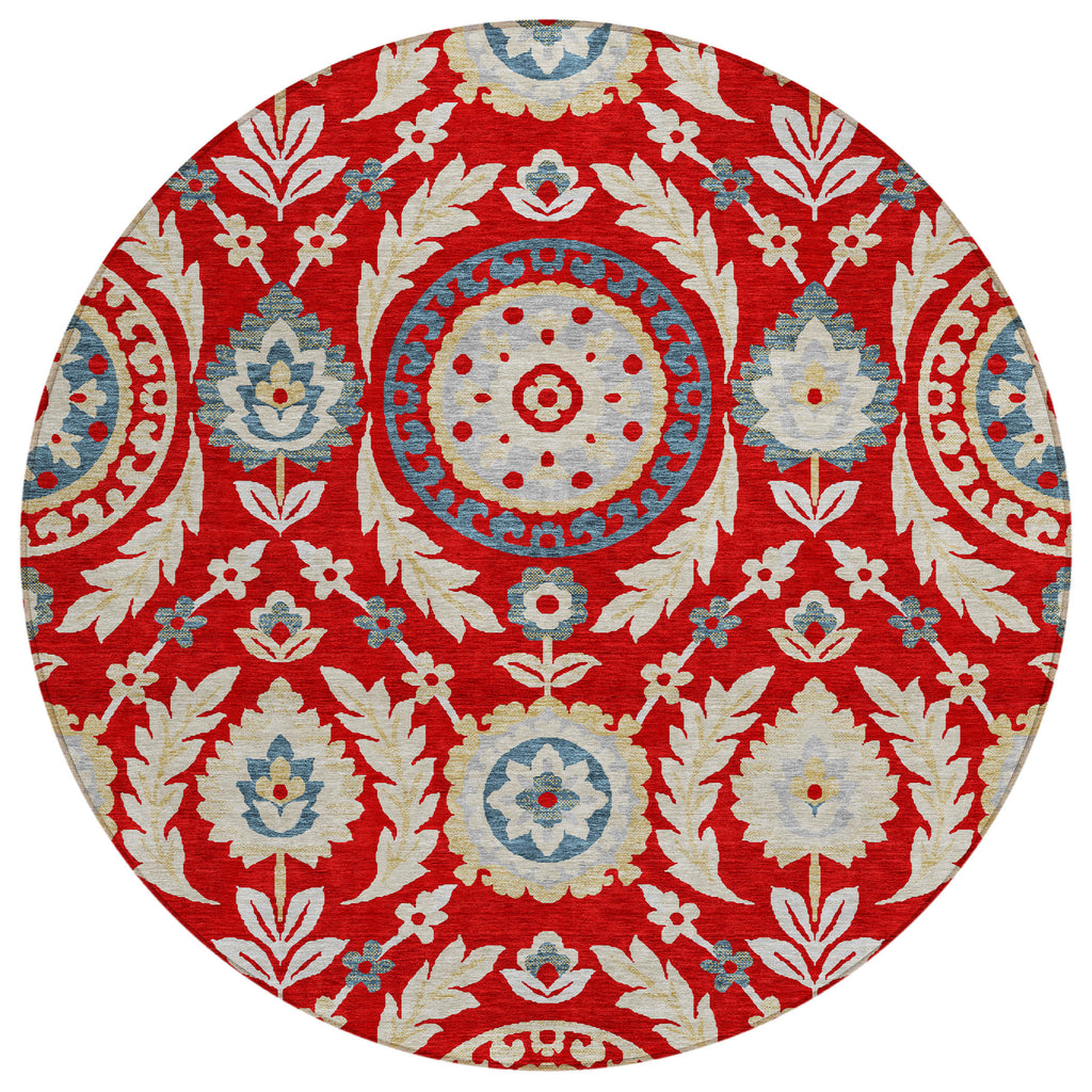 addison chantille acn751 red rug