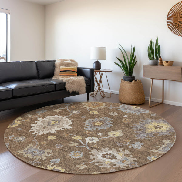 addison chantille acn753 chocolate rug