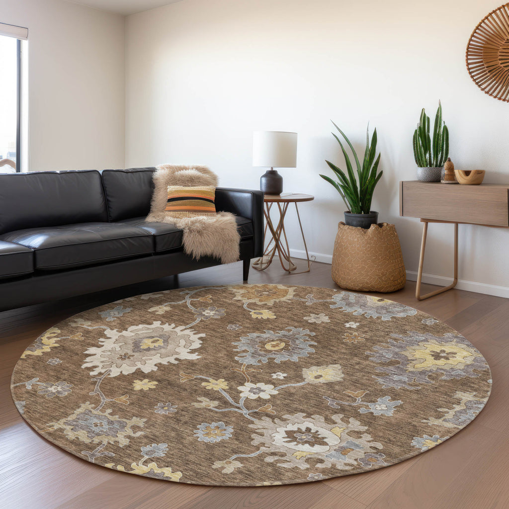 addison chantille acn753 chocolate rug