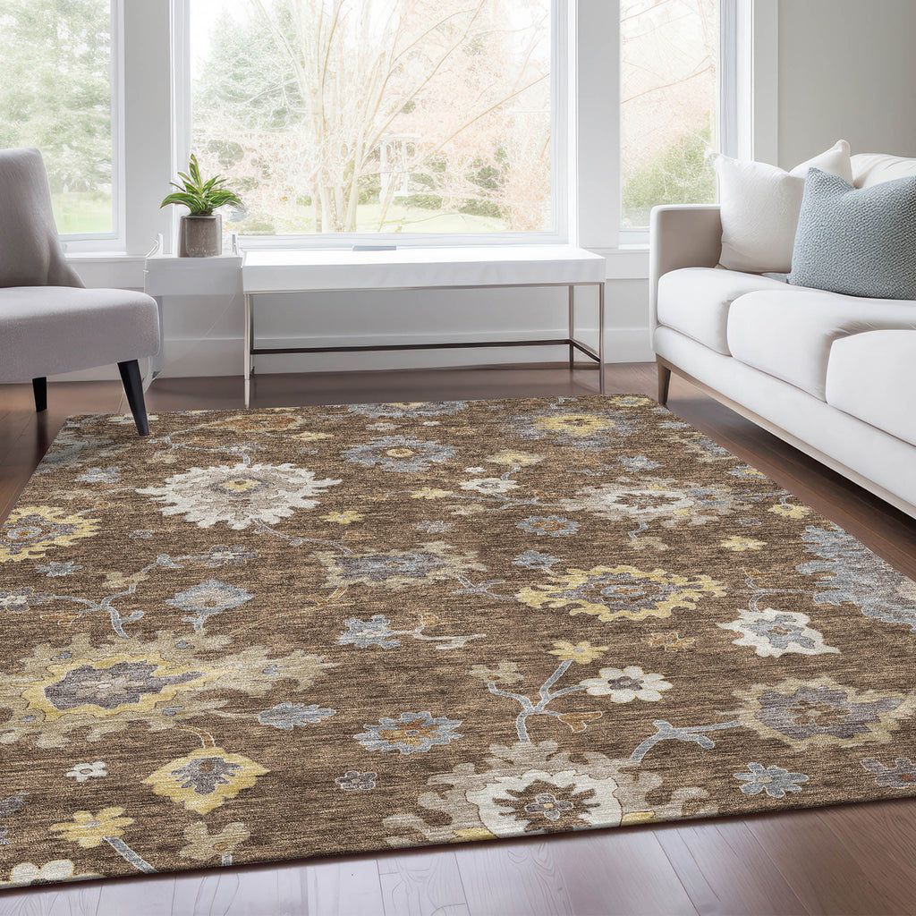 addison chantille acn753 chocolate rug