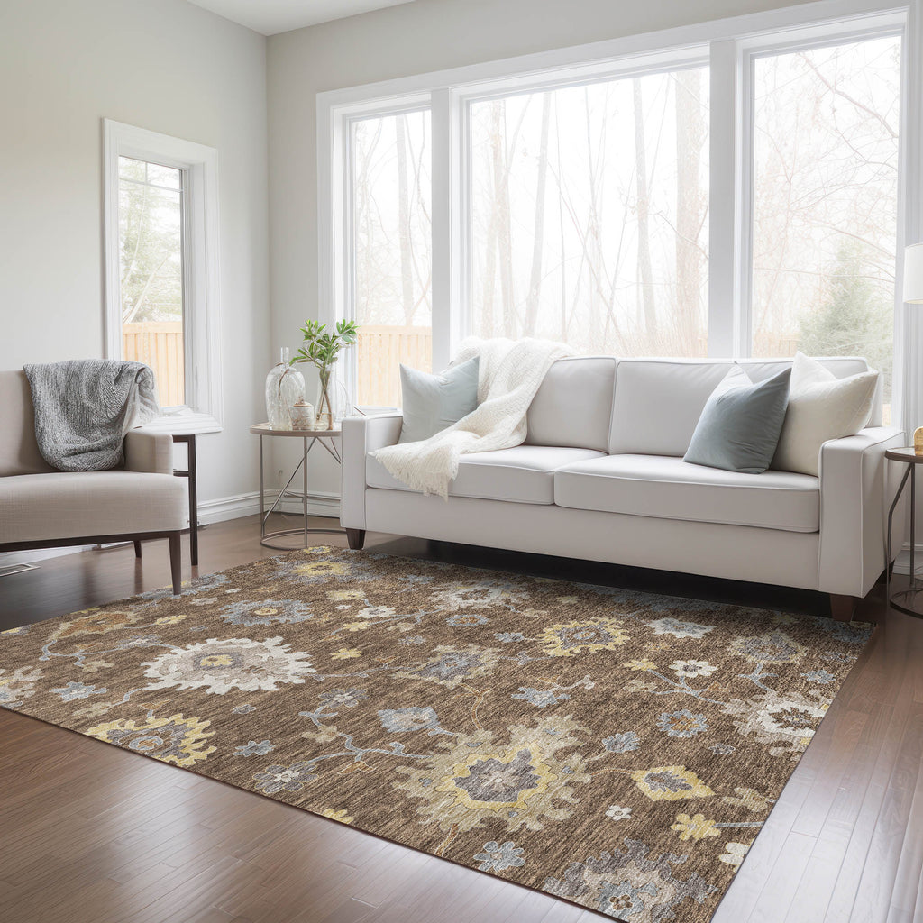 addison chantille acn753 chocolate rug