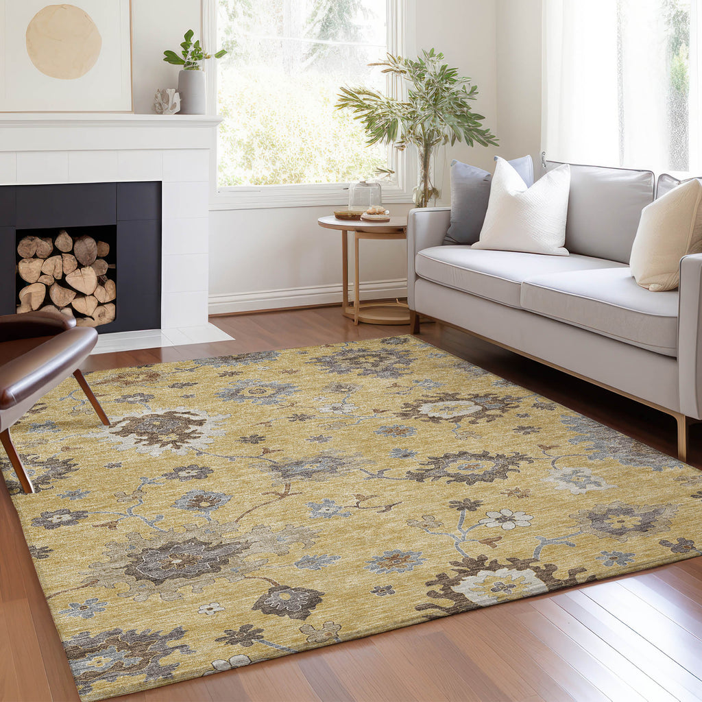 addison chantille acn753 gold rug