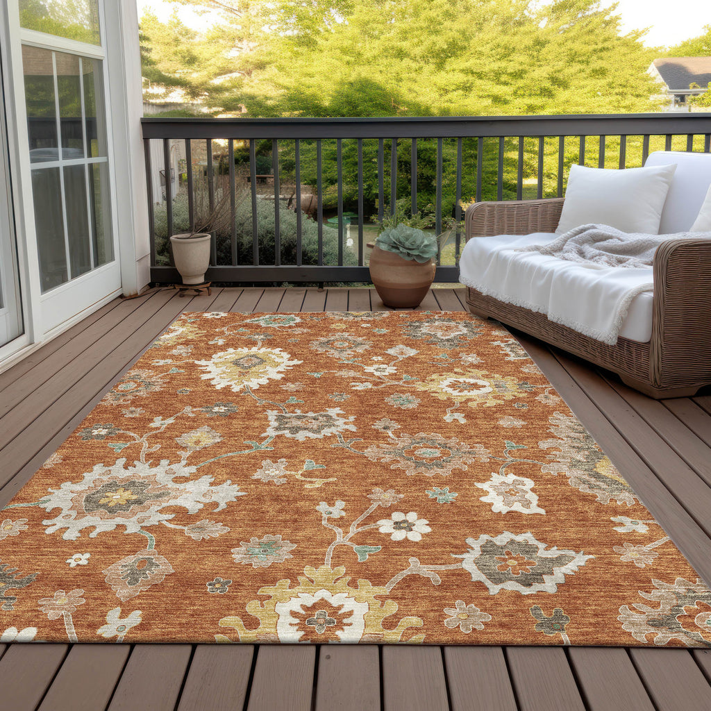 addison chantille acn753 paprika rug