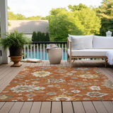 addison chantille acn753 paprika rug