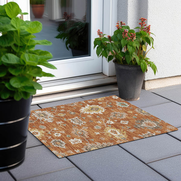 addison chantille acn753 paprika rug