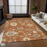 addison chantille acn753 paprika rug