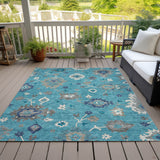 addison chantille acn753 teal rug