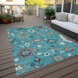 addison chantille acn753 teal rug