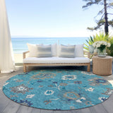 addison chantille acn753 teal rug