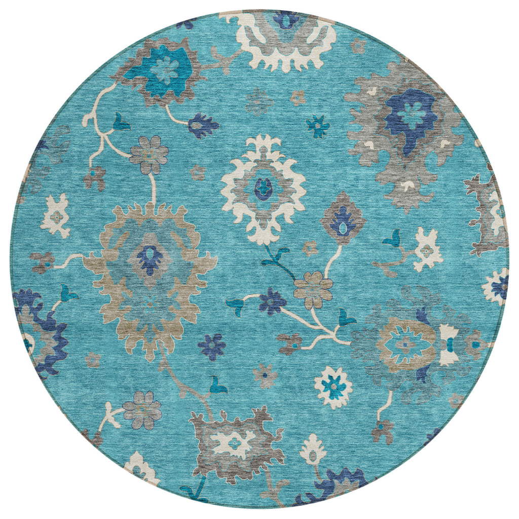 addison chantille acn753 teal rug
