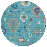 addison chantille acn753 teal rug