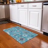 addison chantille acn753 teal rug