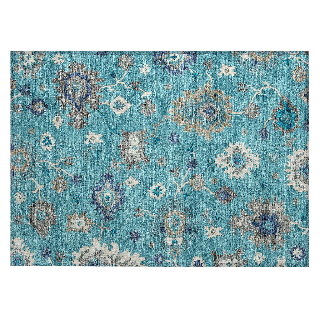 addison chantille acn753 teal rug