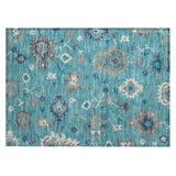 addison chantille acn753 teal rug