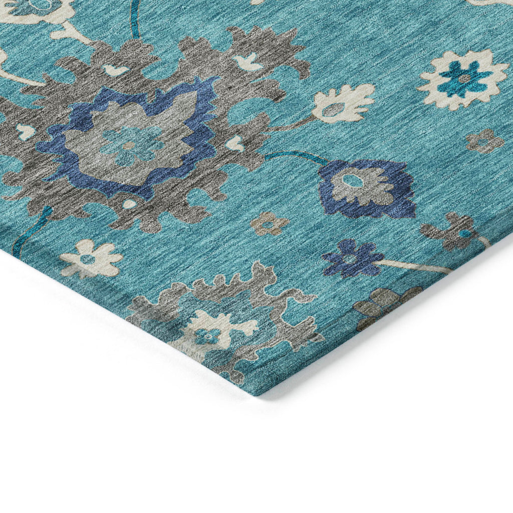 addison chantille acn753 teal rug