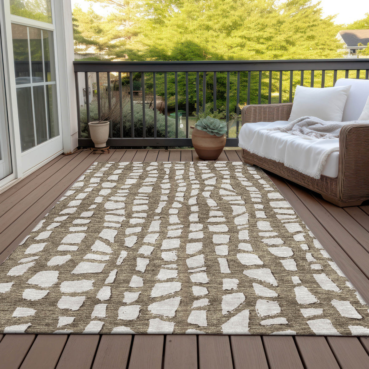 addison chantille acn754 brown rug