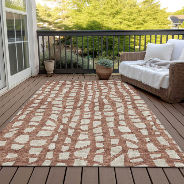 addison chantille acn754 paprika rug
