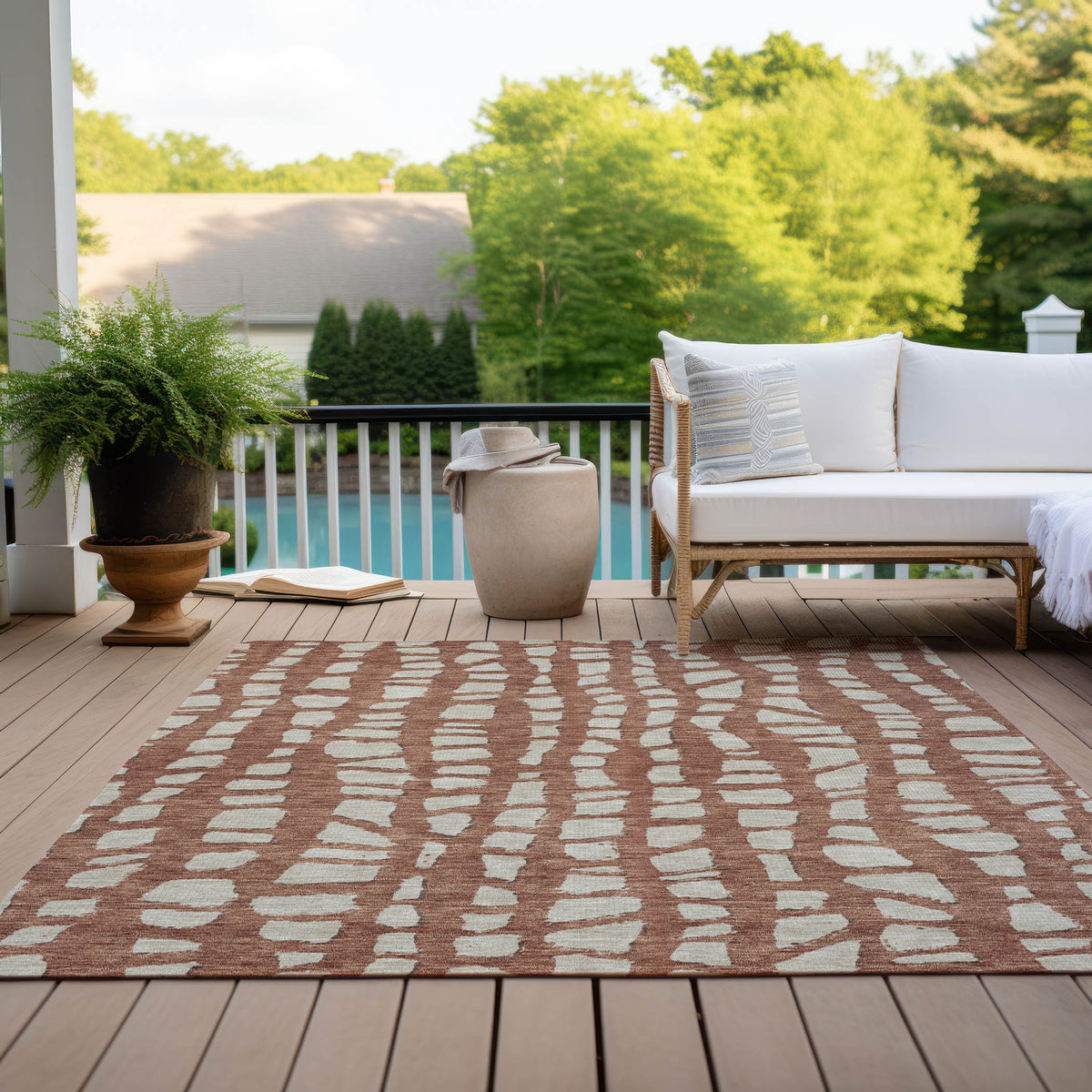addison chantille acn754 paprika rug