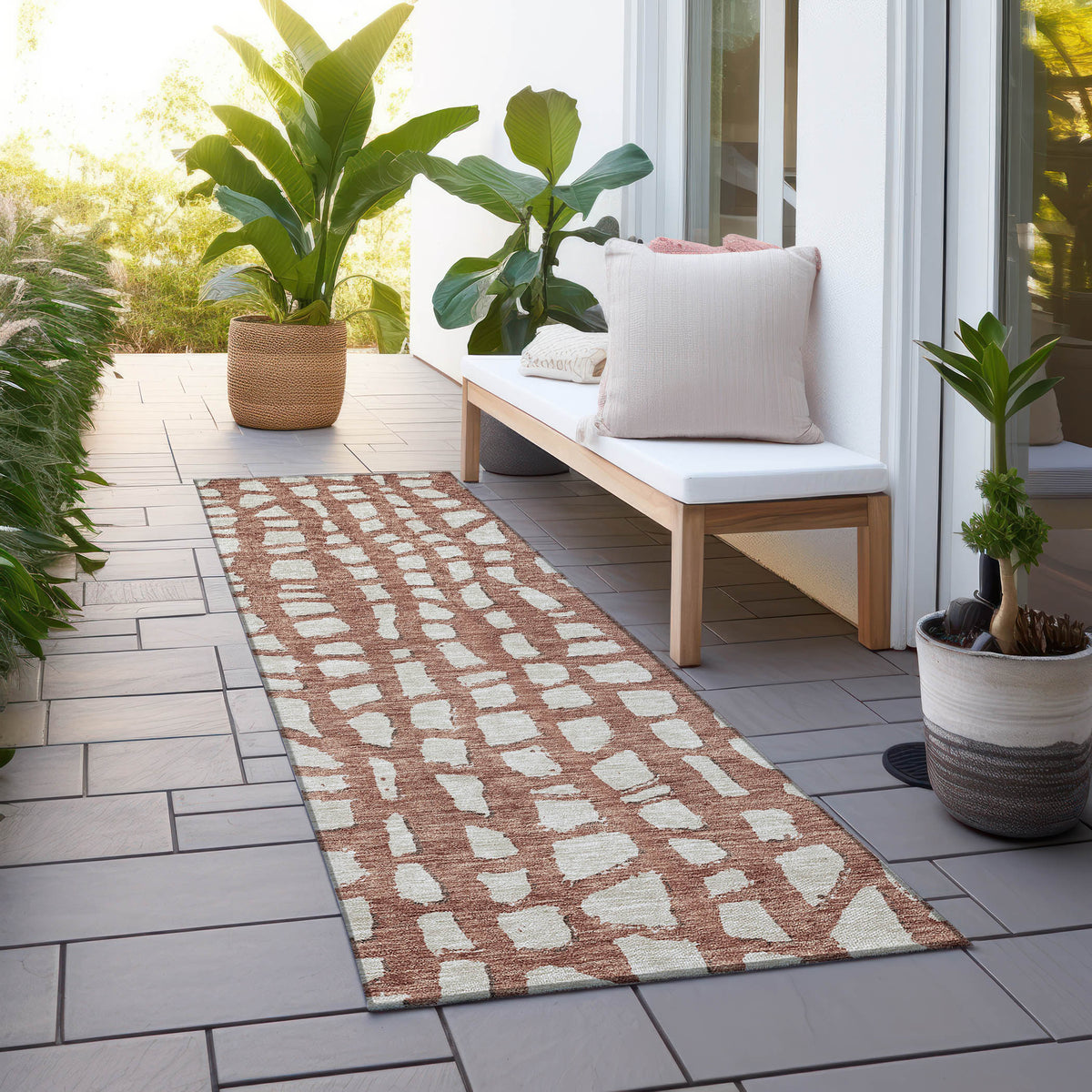 addison chantille acn754 paprika rug