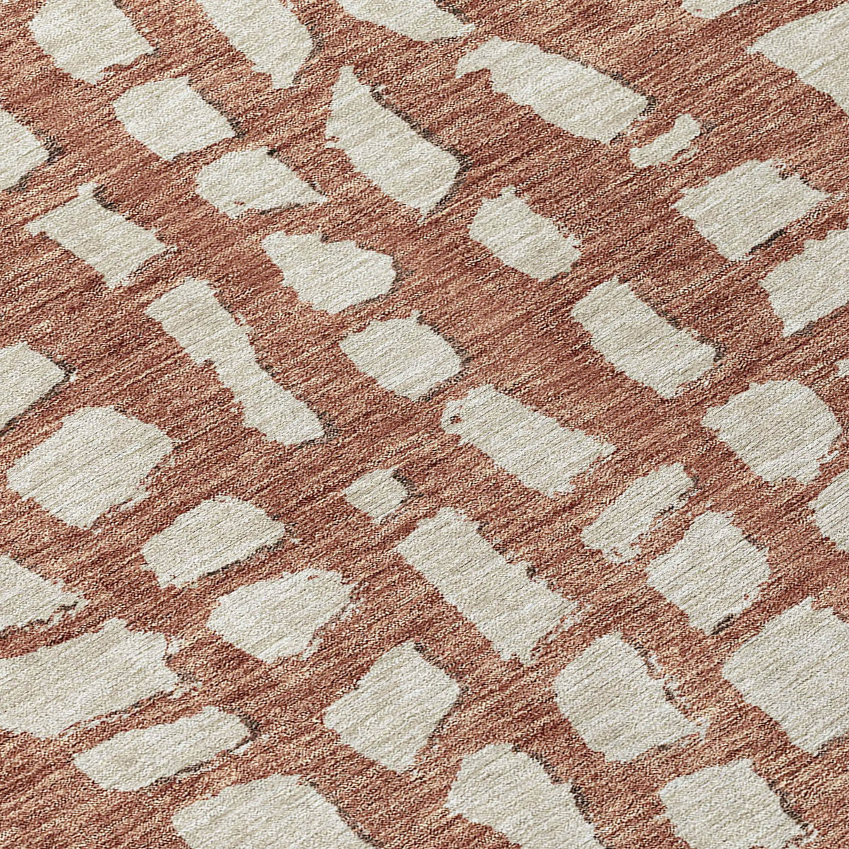 addison chantille acn754 paprika rug