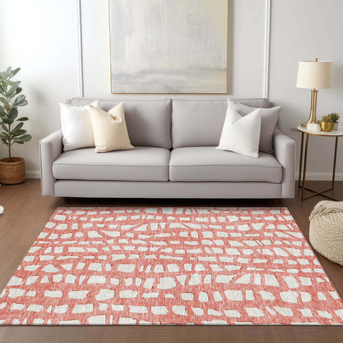 addison chantille acn754 salmon rug