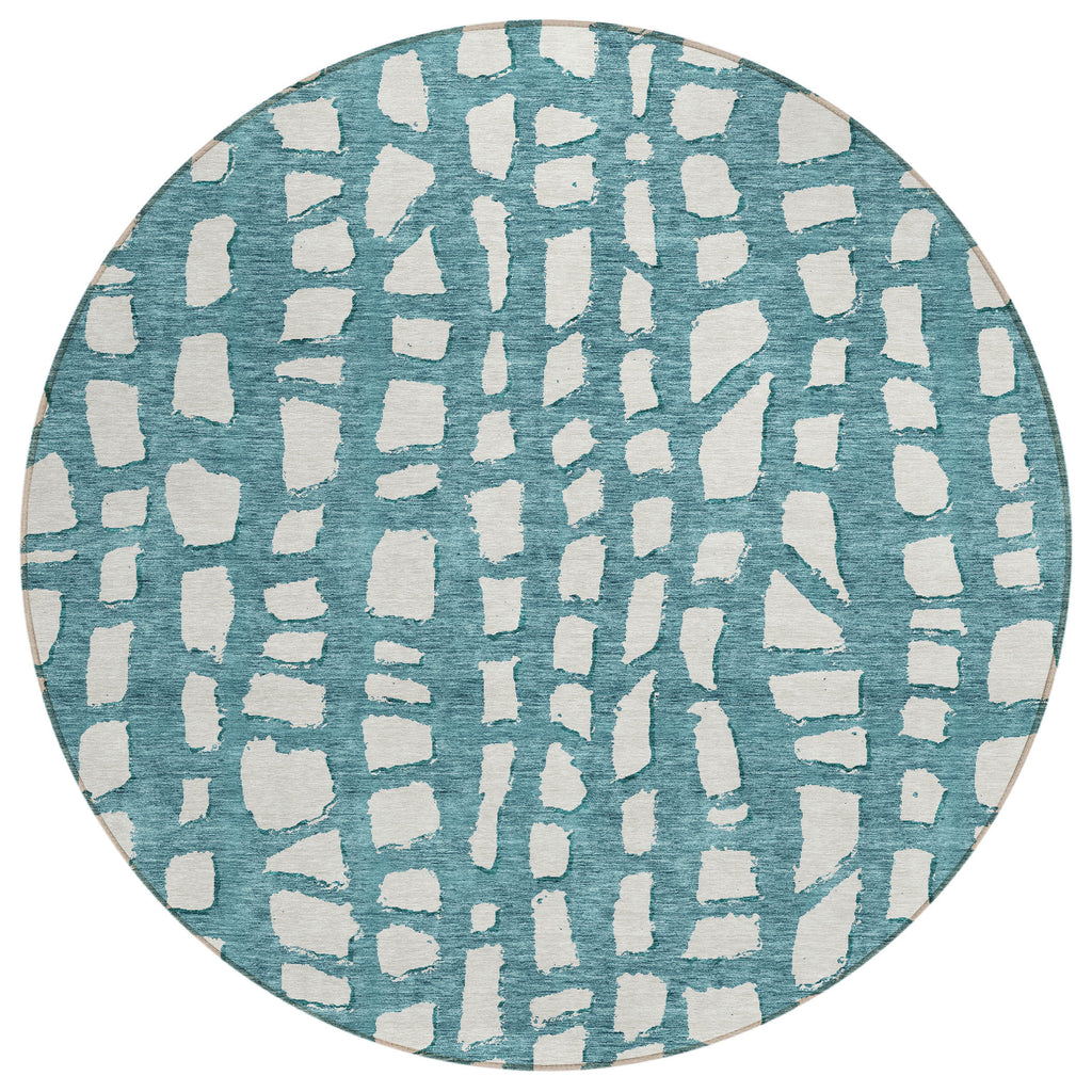 addison chantille acn754 teal rug
