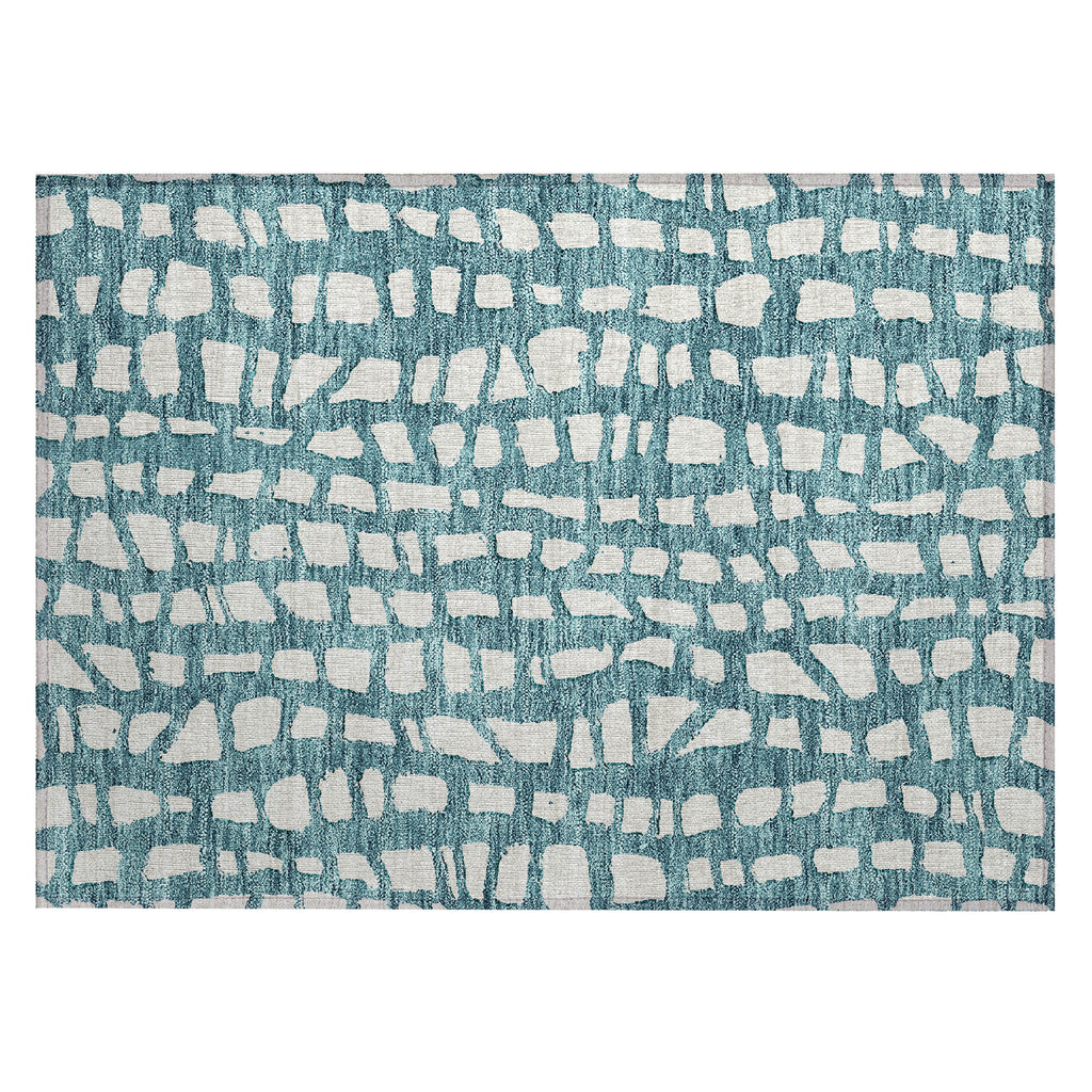 addison chantille acn754 teal rug