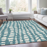 addison chantille acn754 teal rug