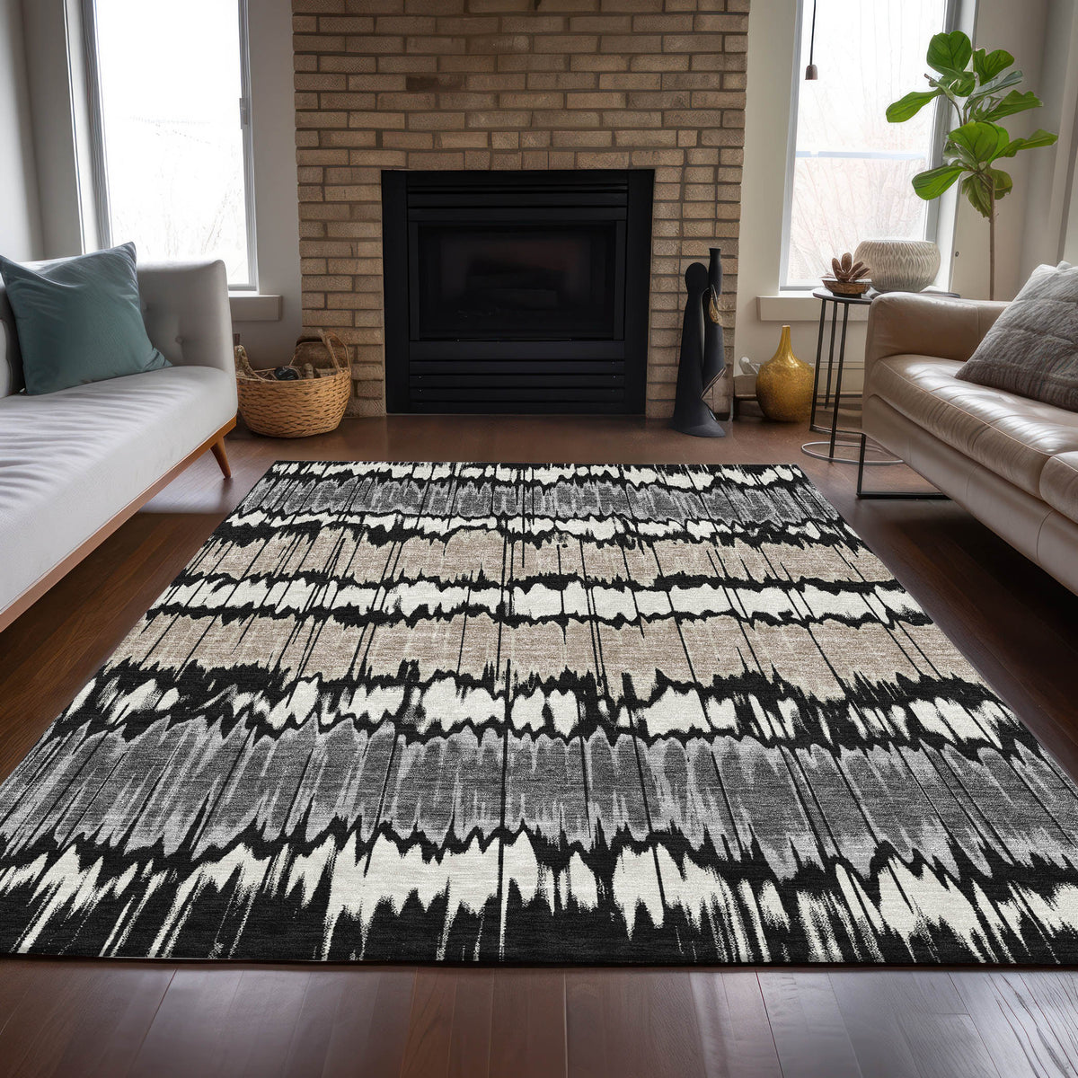 addison chantille acn755 black rug