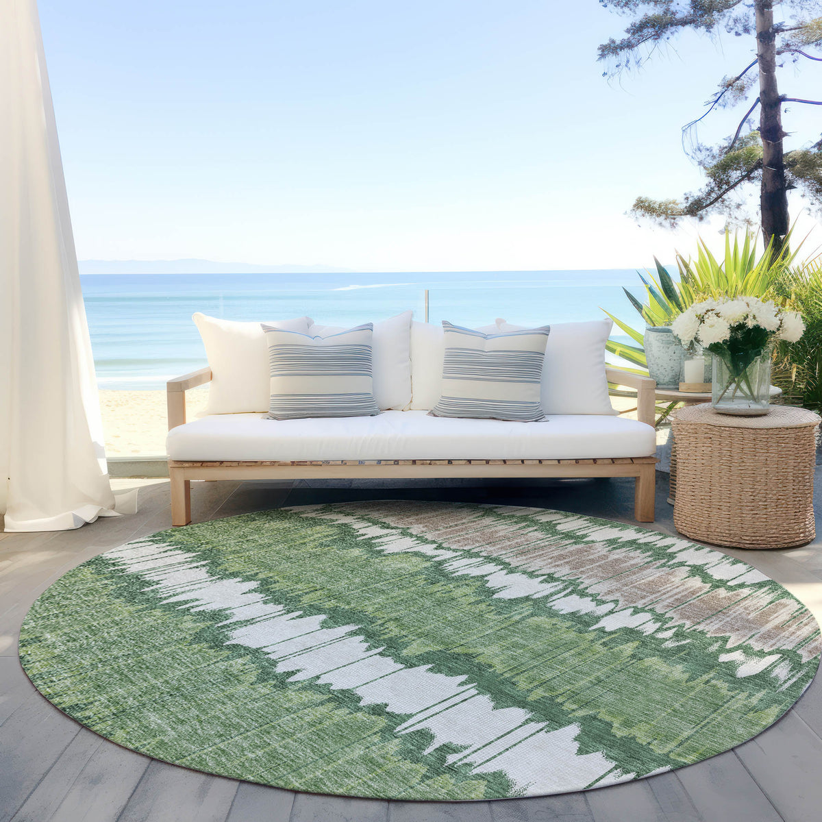 addison chantille acn755 green rug