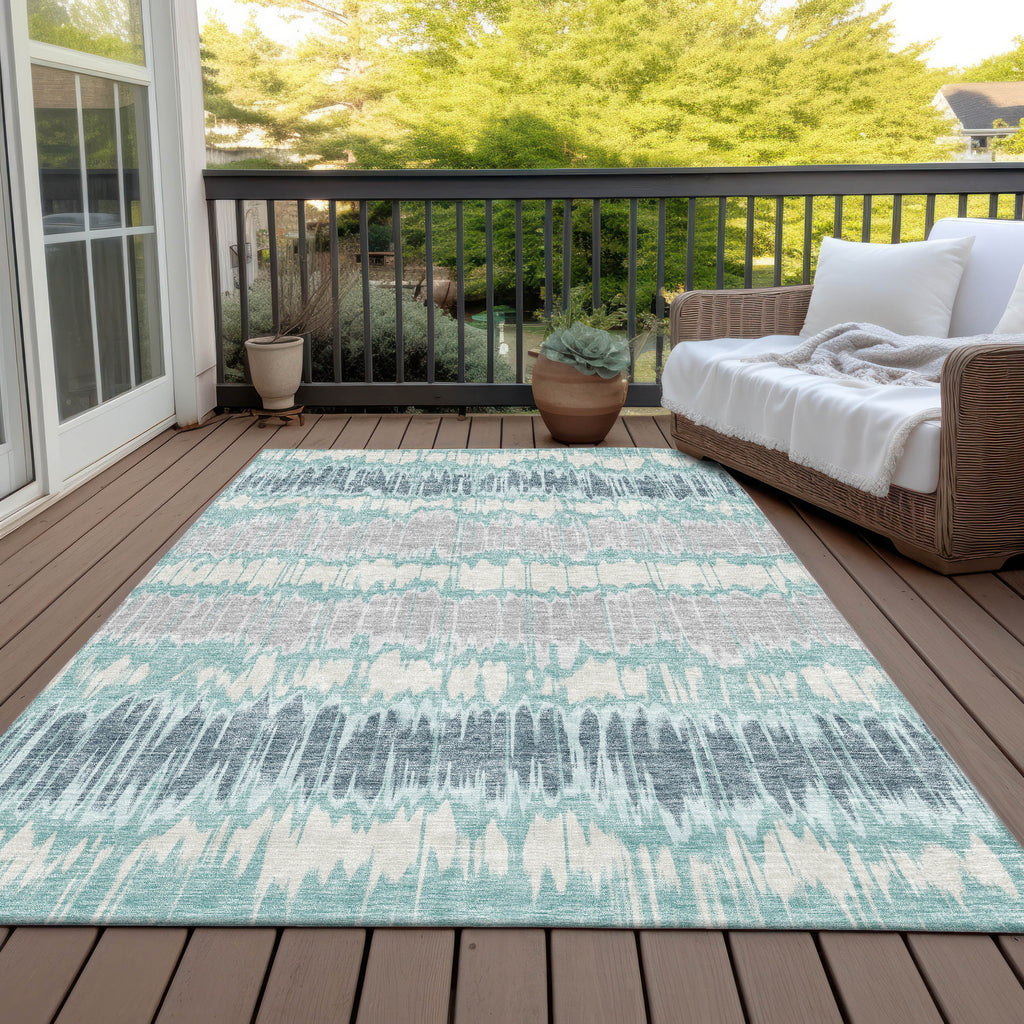 addison chantille acn755 teal rug