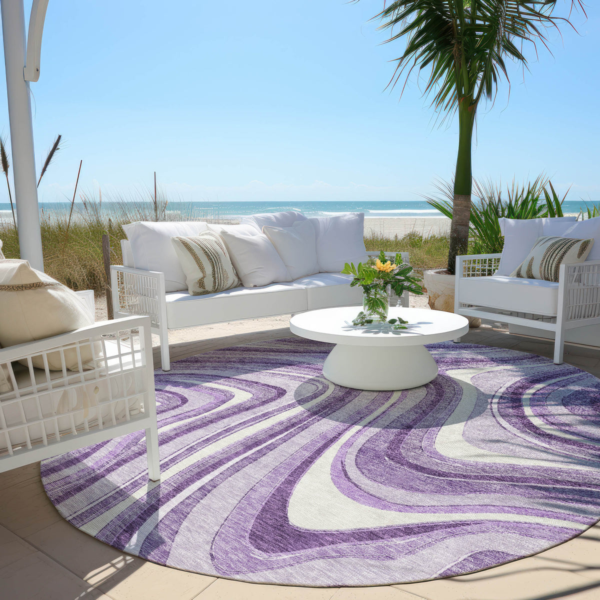 addison chantille acn756 lavender rug