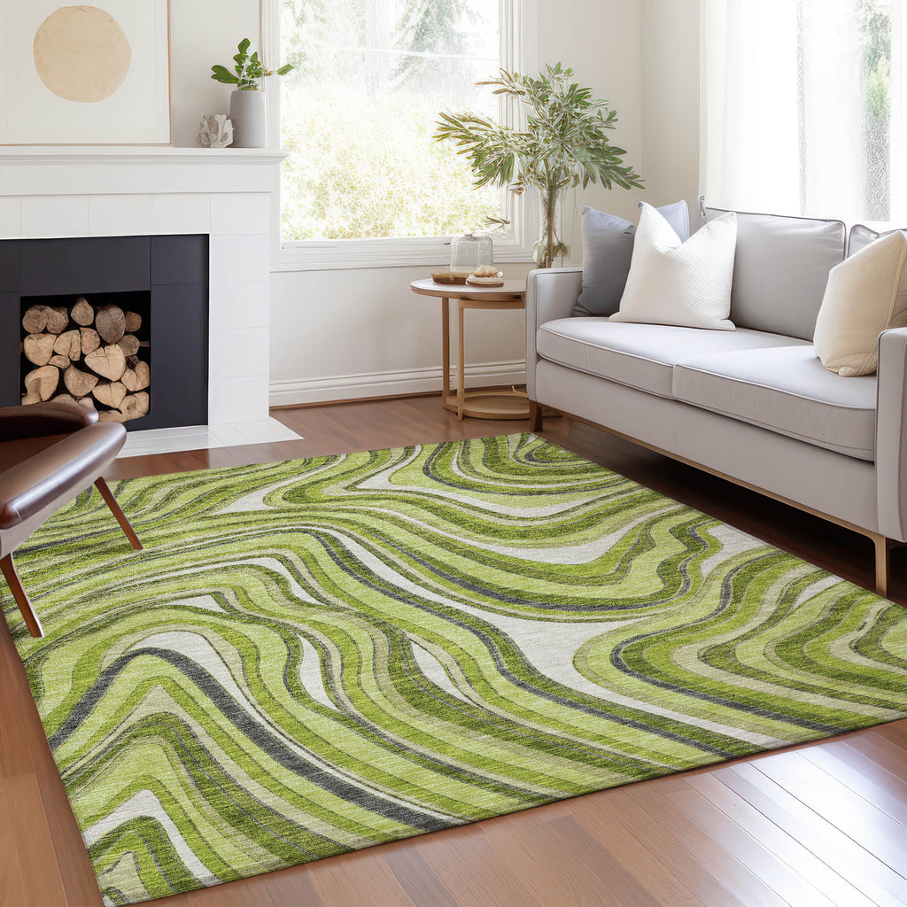 addison chantille acn756 lime rug