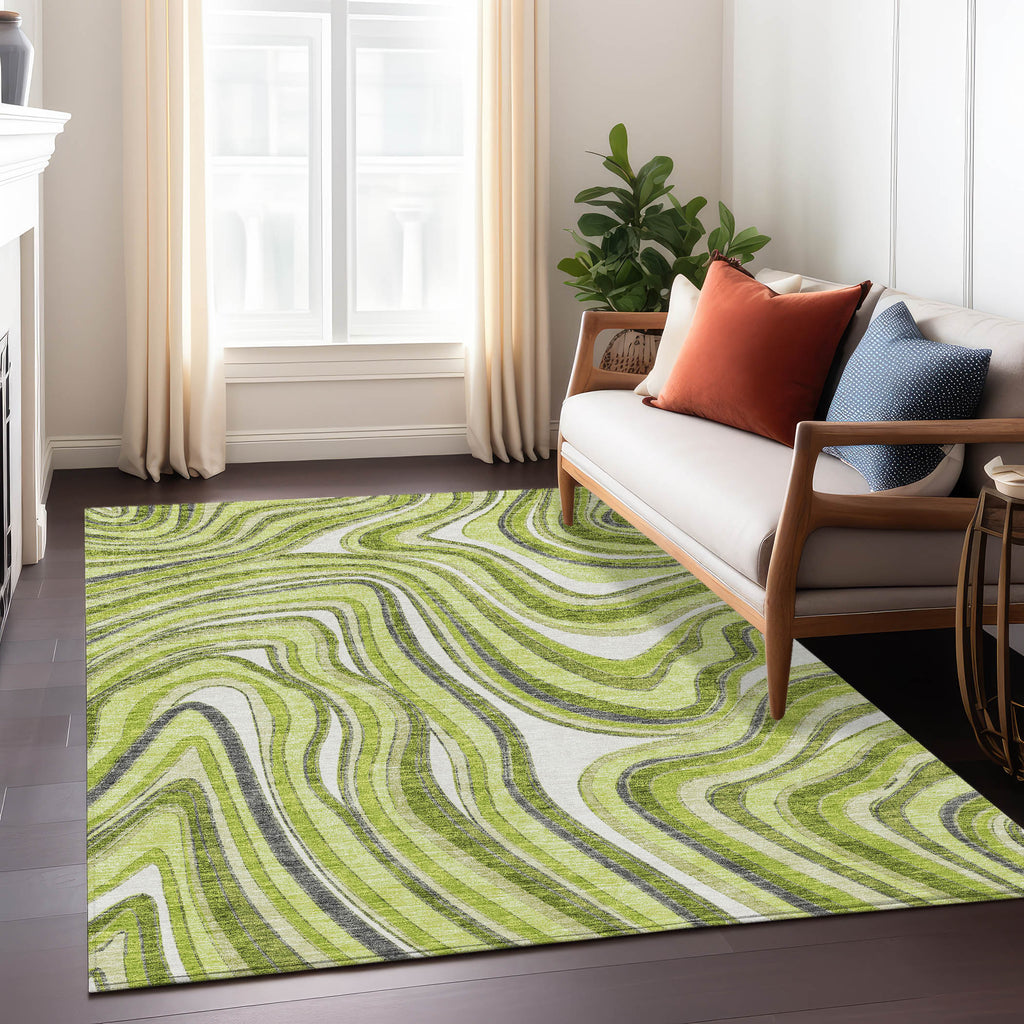 addison chantille acn756 lime rug