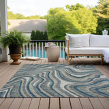addison chantille acn756 teal rug