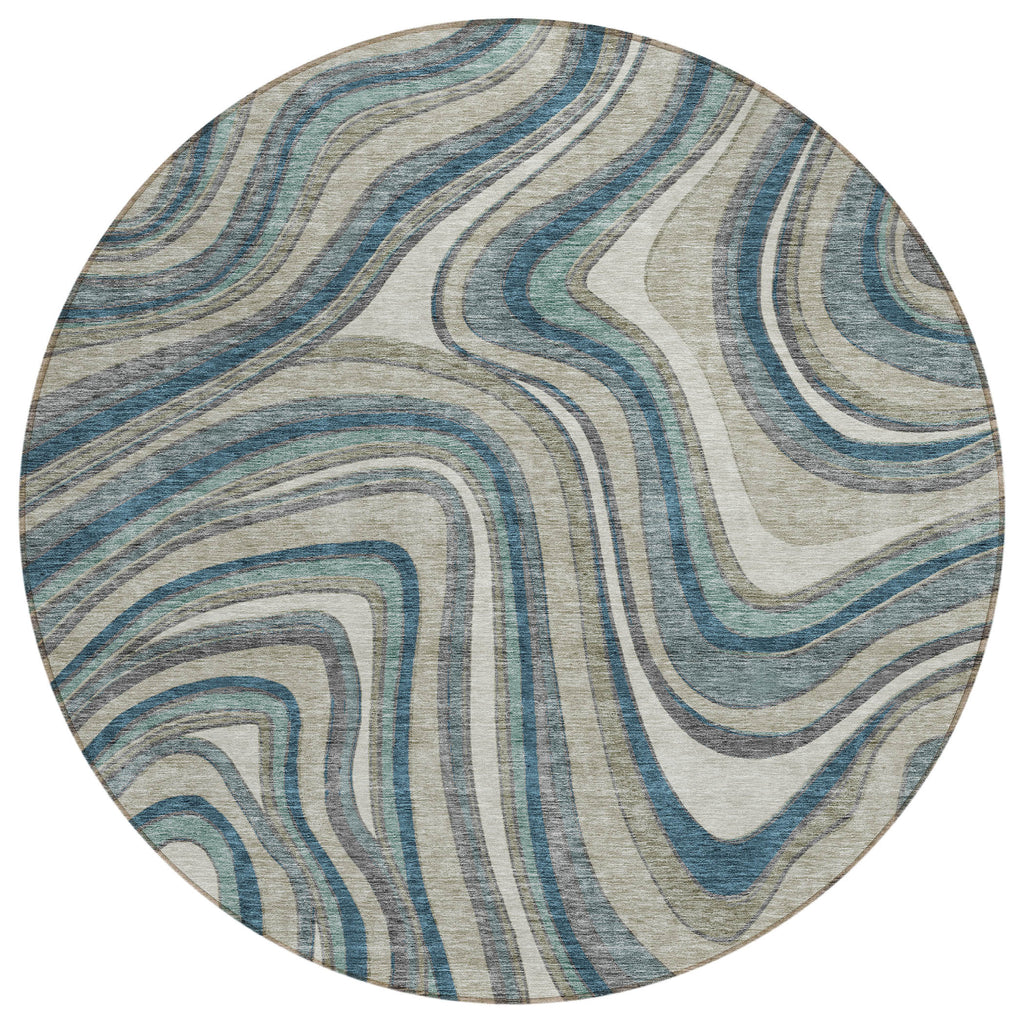 addison chantille acn756 teal rug
