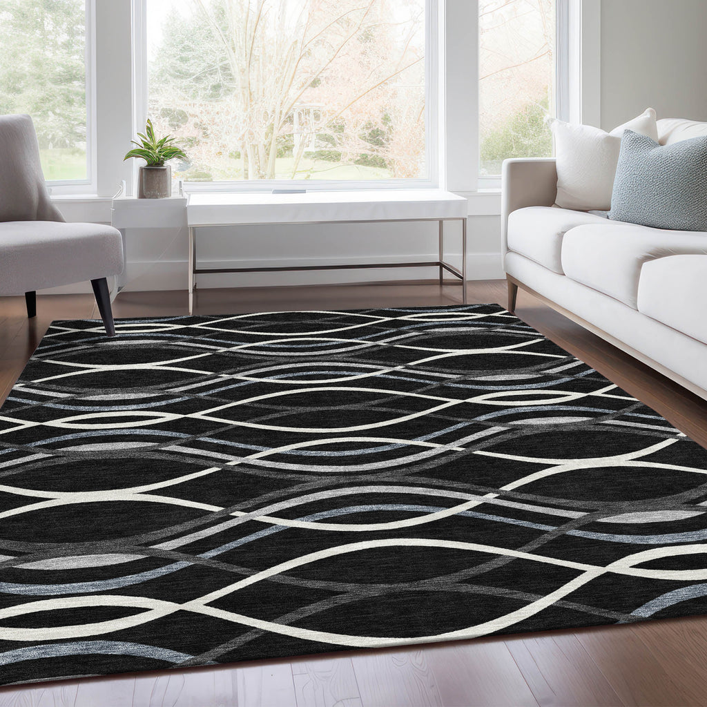 addison chantille acn757 black rug