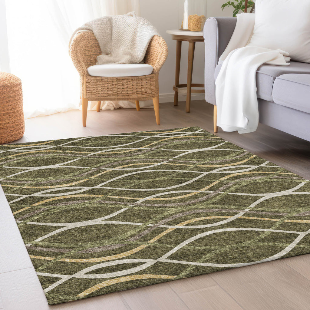 addison chantille acn757 olive rug