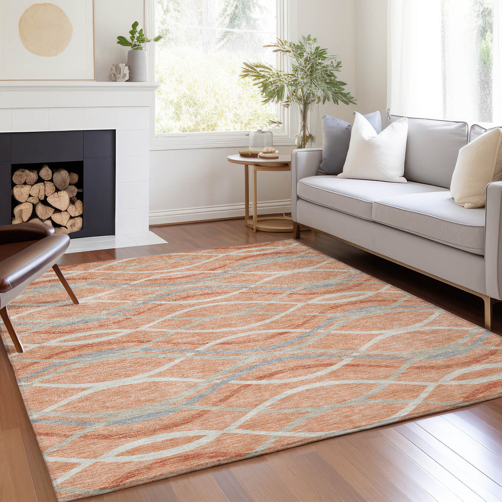 addison chantille acn757 peach rug