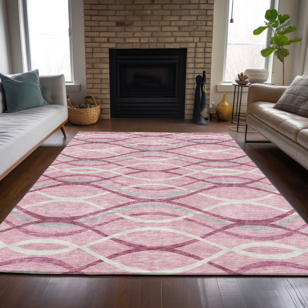 addison chantille acn757 pink rug