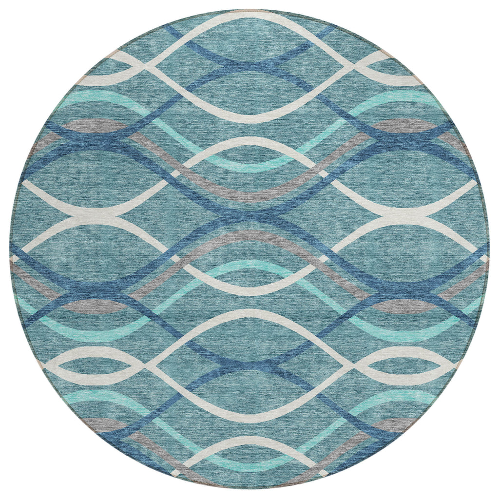 addison chantille acn757 teal rug